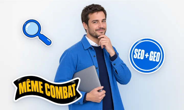 Illustration de l'article « SEO ou GEO : faut-il encore travailler Google quand vos clients posent leurs questions à ChatGPT ? »