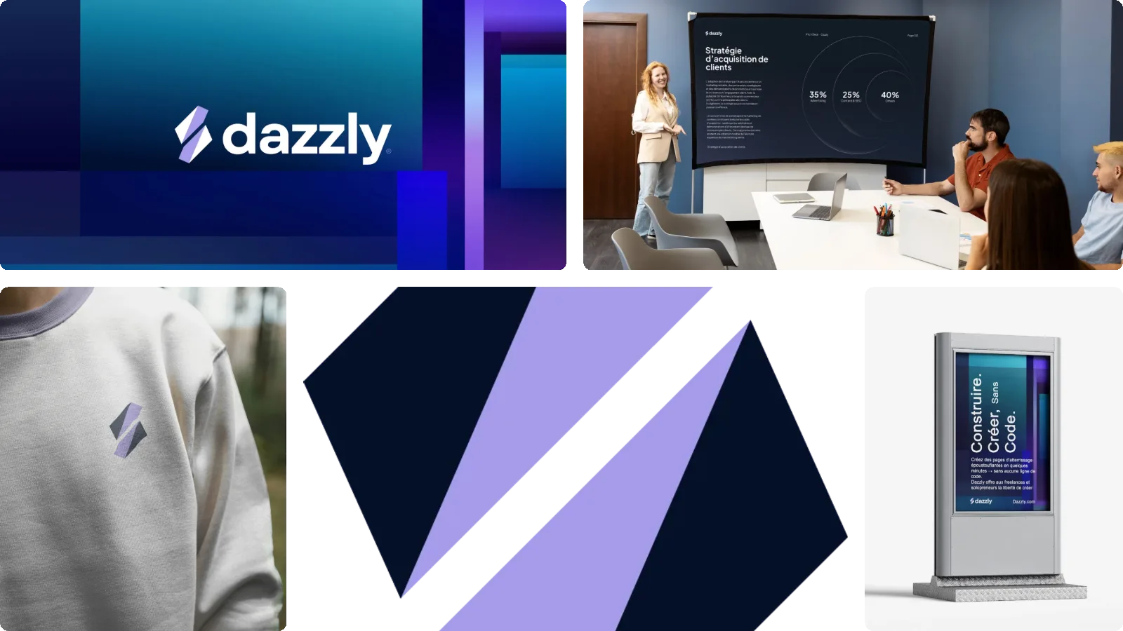 Moodboard du projet Dazzly
