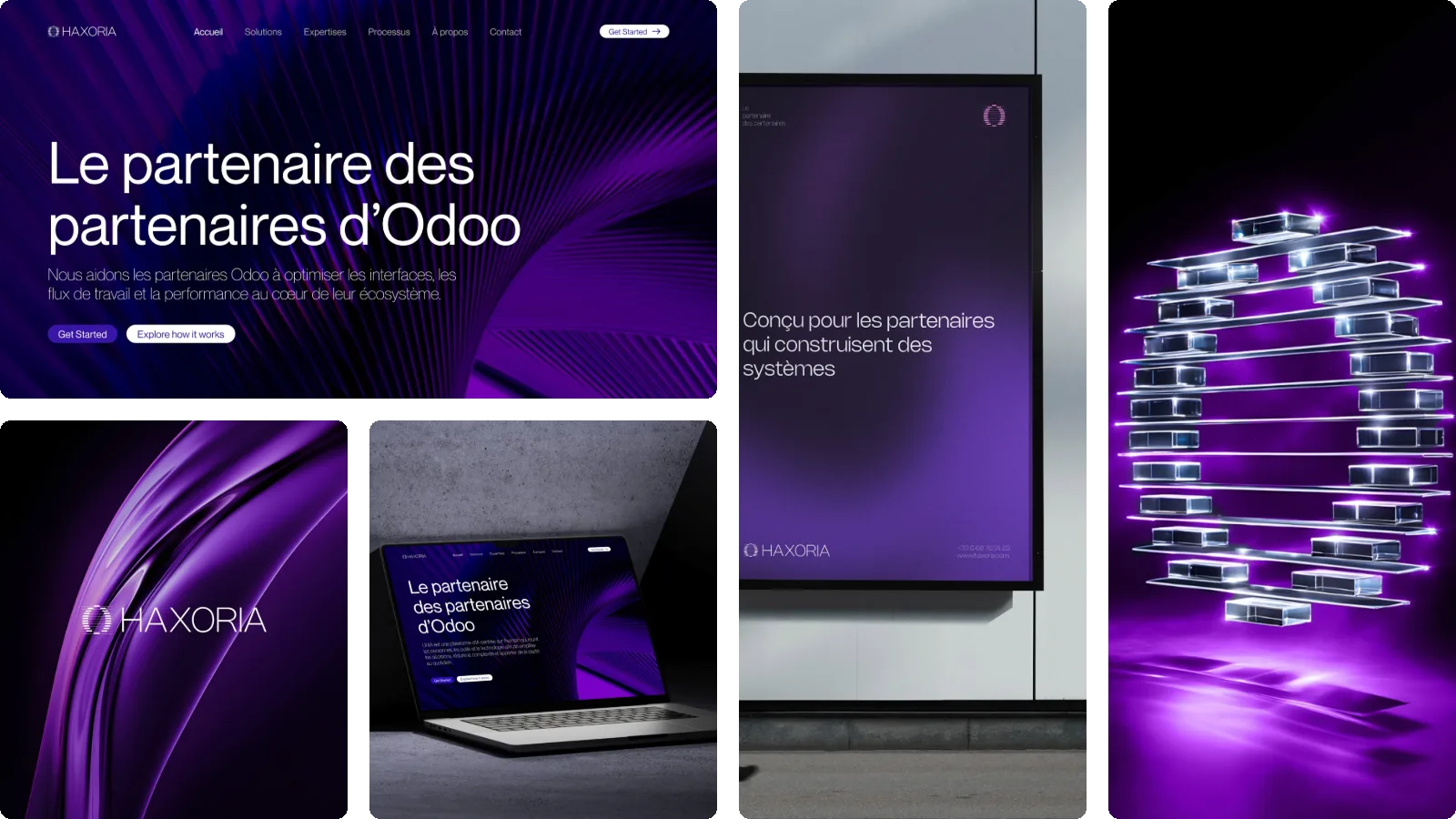 Moodboard du projet Haxoria