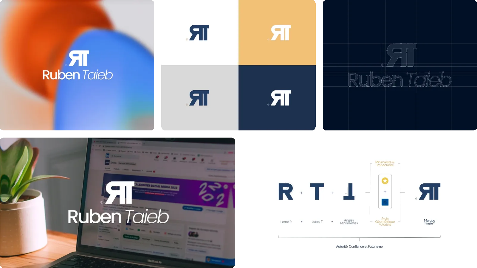 Moodboard du projet Ruben Taieb
