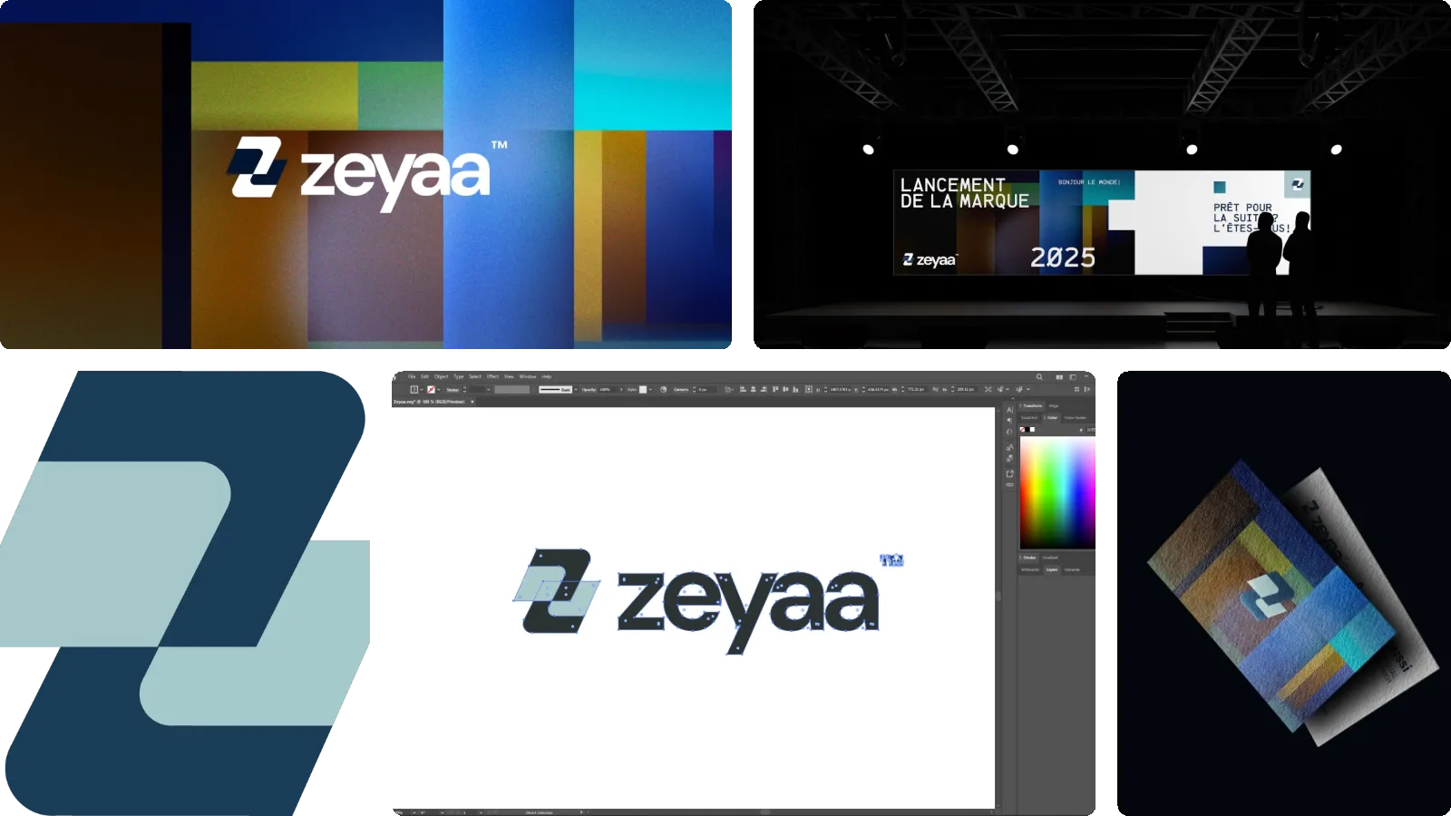 Moodboard du projet Zeyaa