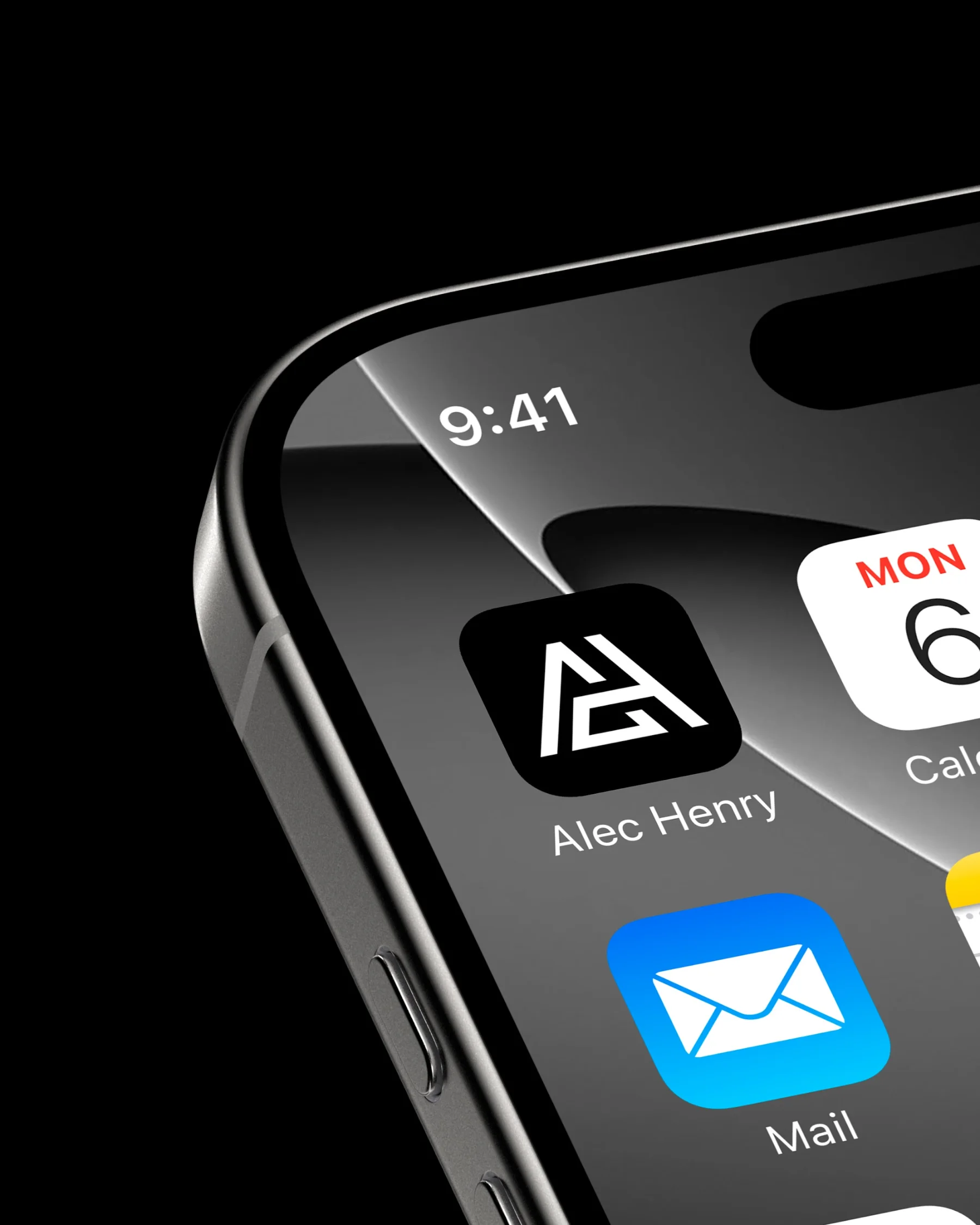 L'icône sur un téléphone