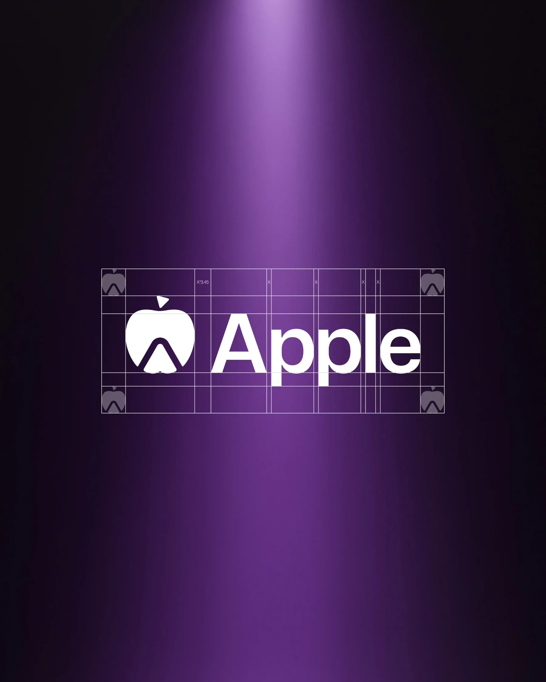 Le logotype Apple et ses marges