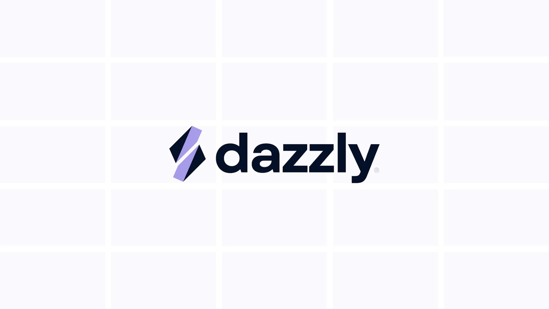 Le logo Dazzly sur fond blanc
