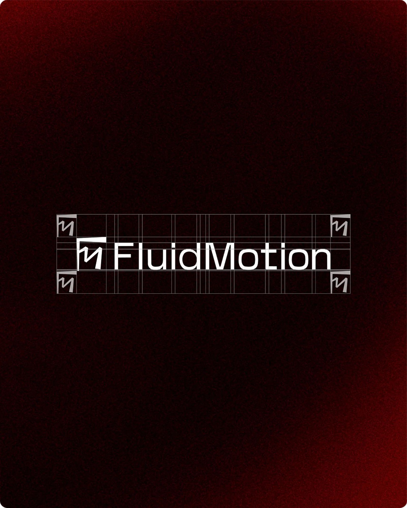 Le logo FluidMotion sur sa zone de protection