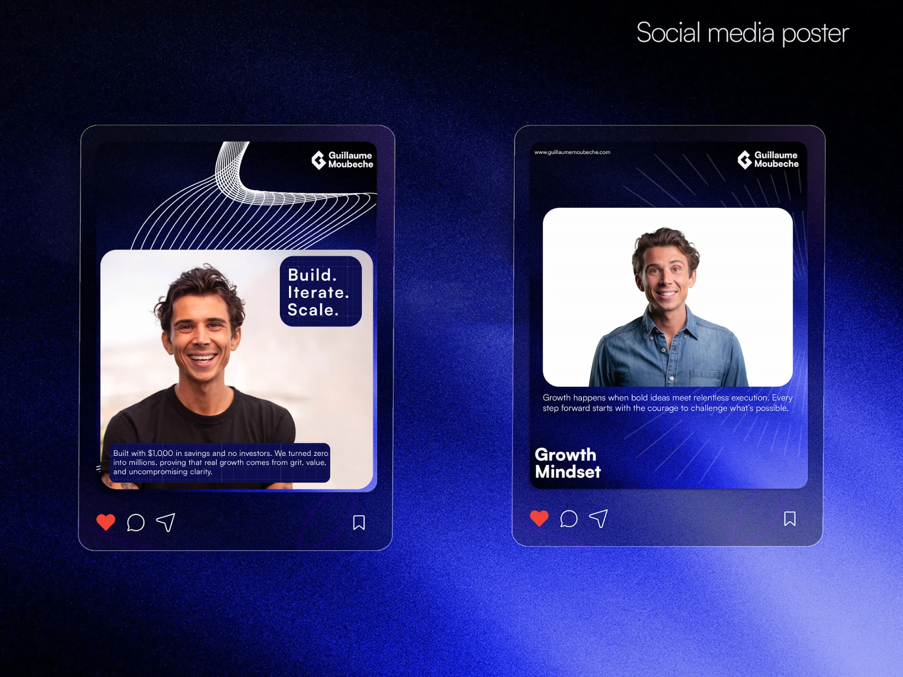 Des visuels pour les réseaux sociaux