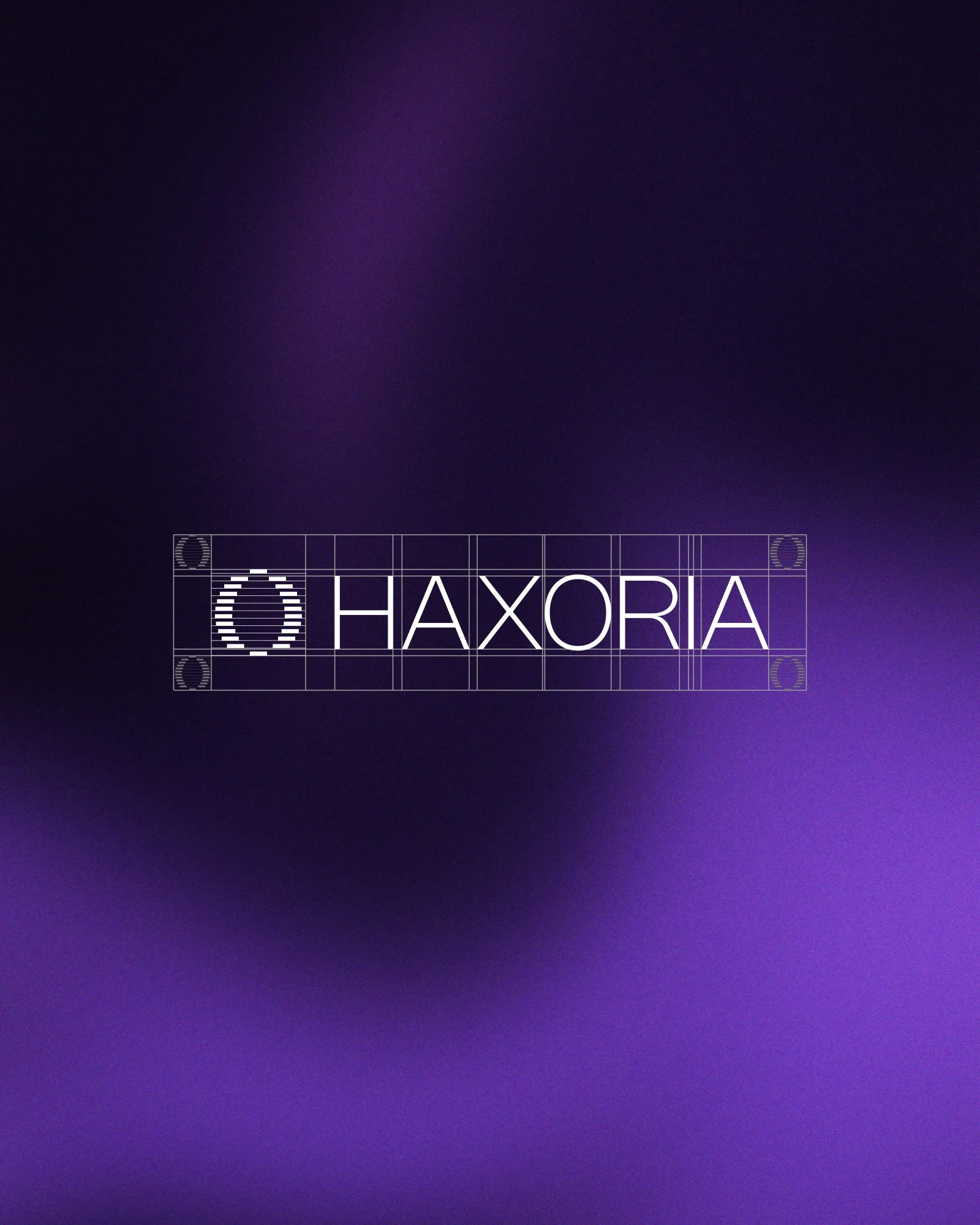 Le logo Haxoria sur sa zone de protection