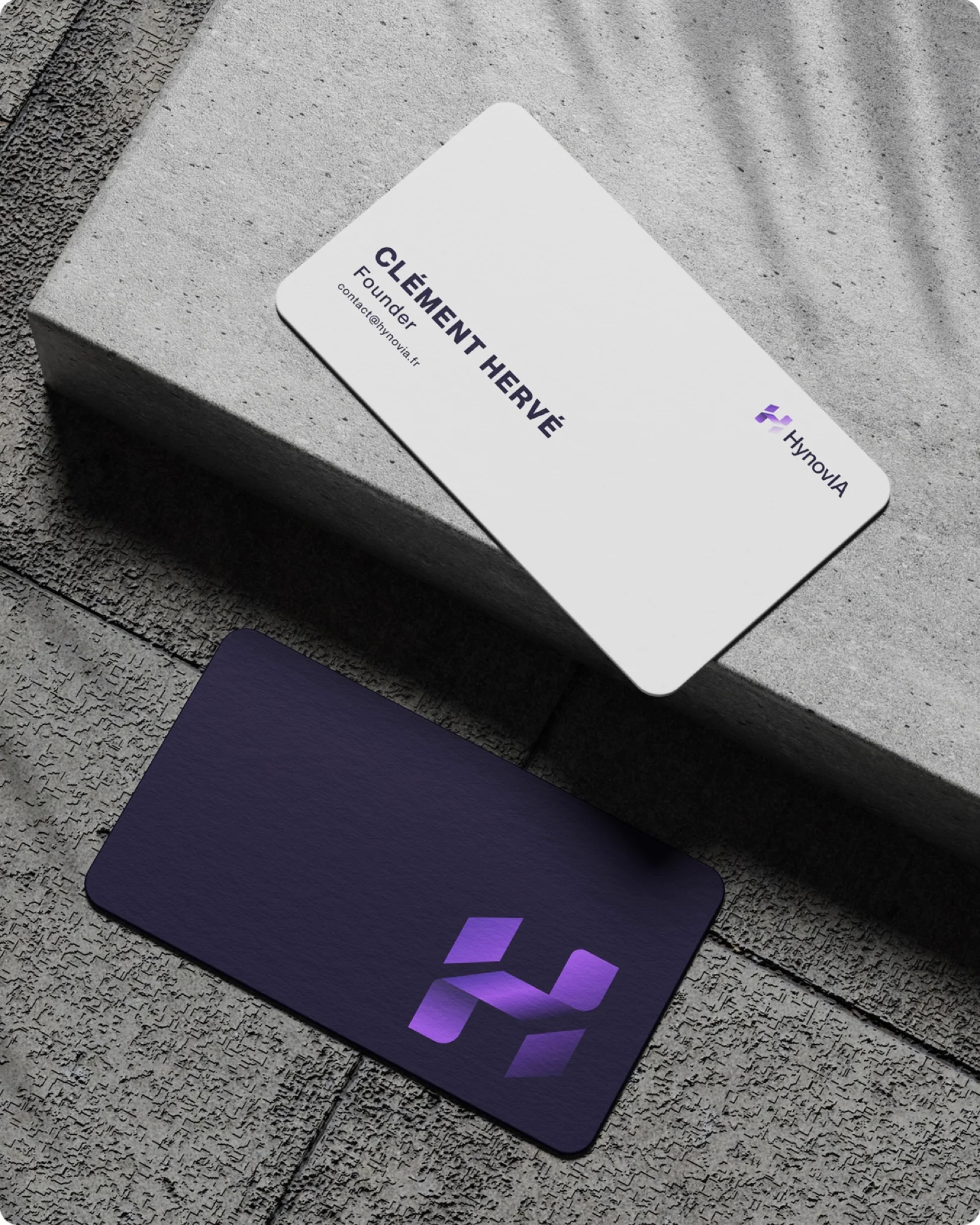 Les cartes de visite HynovIA
