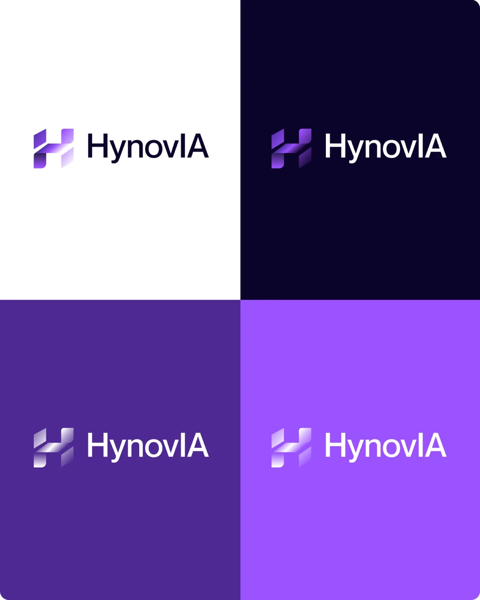 Les déclinaisons de couleur du logo