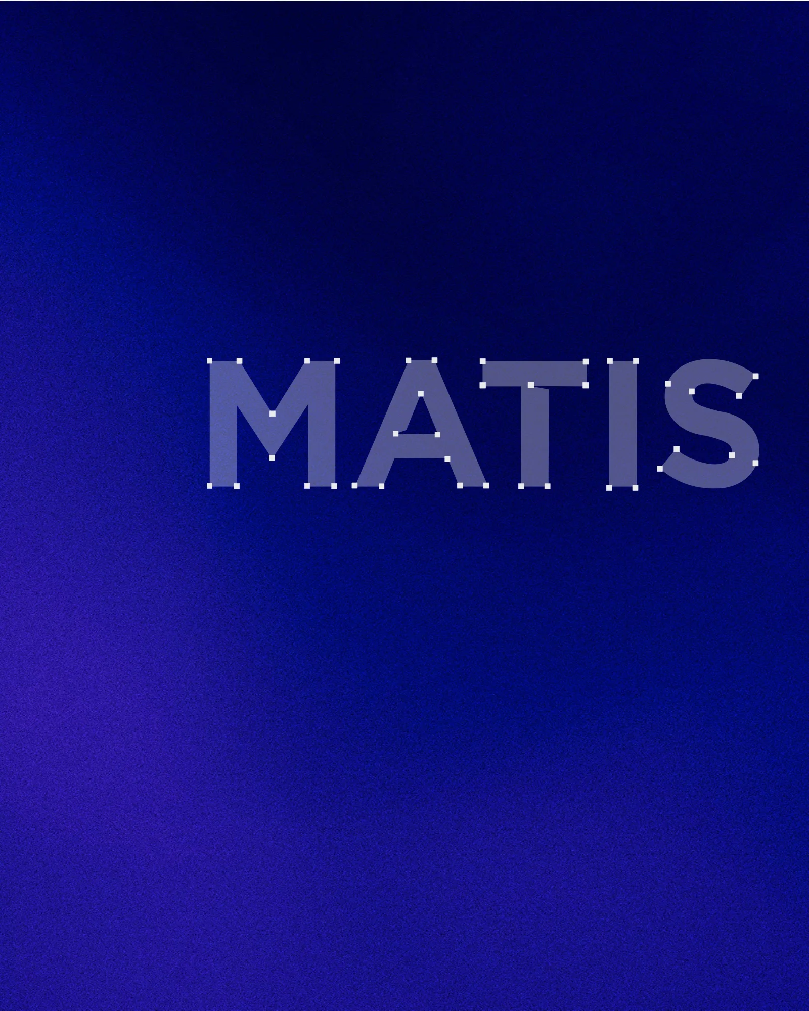 Le prénom MATIS en grand