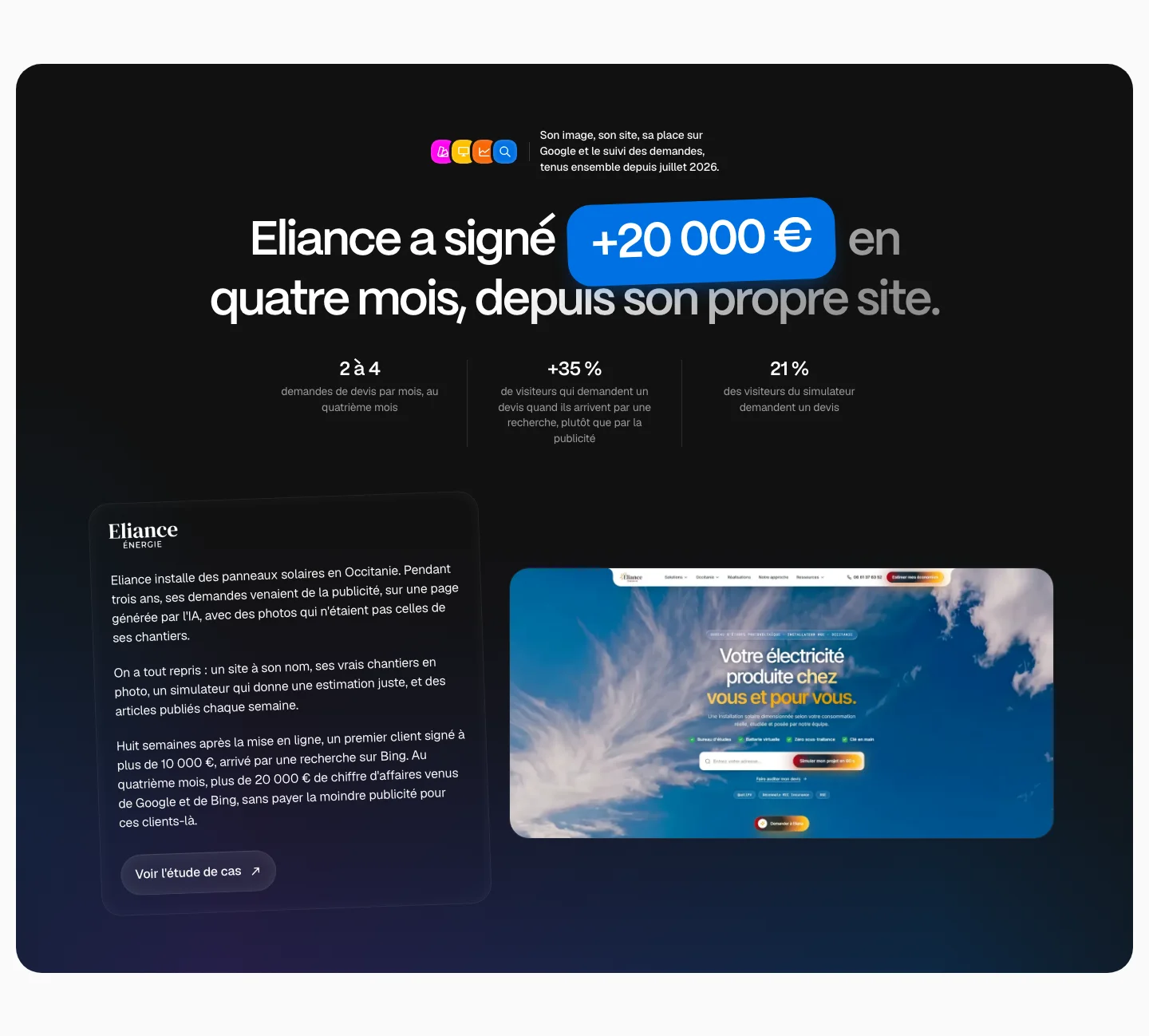 L'étude de cas d'Eliance, le premier système de Percer
