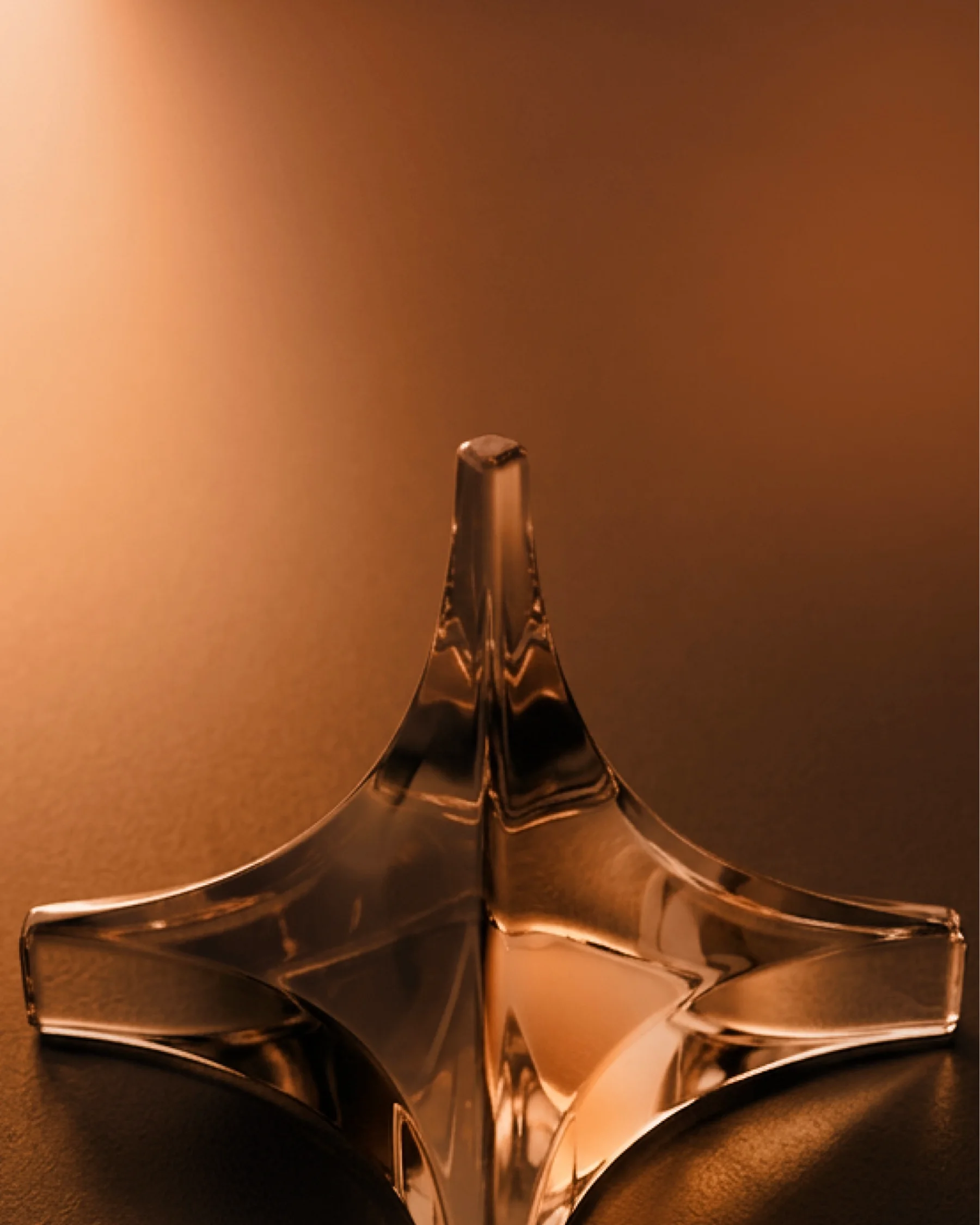 L'étoile Pariente en verre