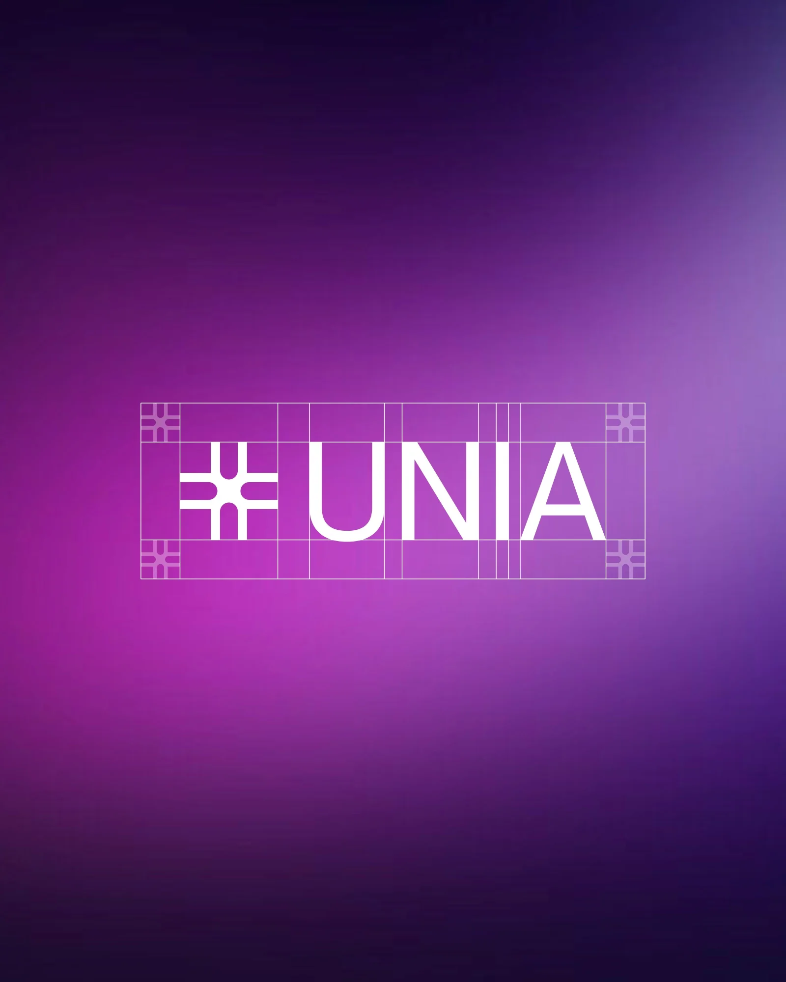 Le logo Unia sur sa zone de protection