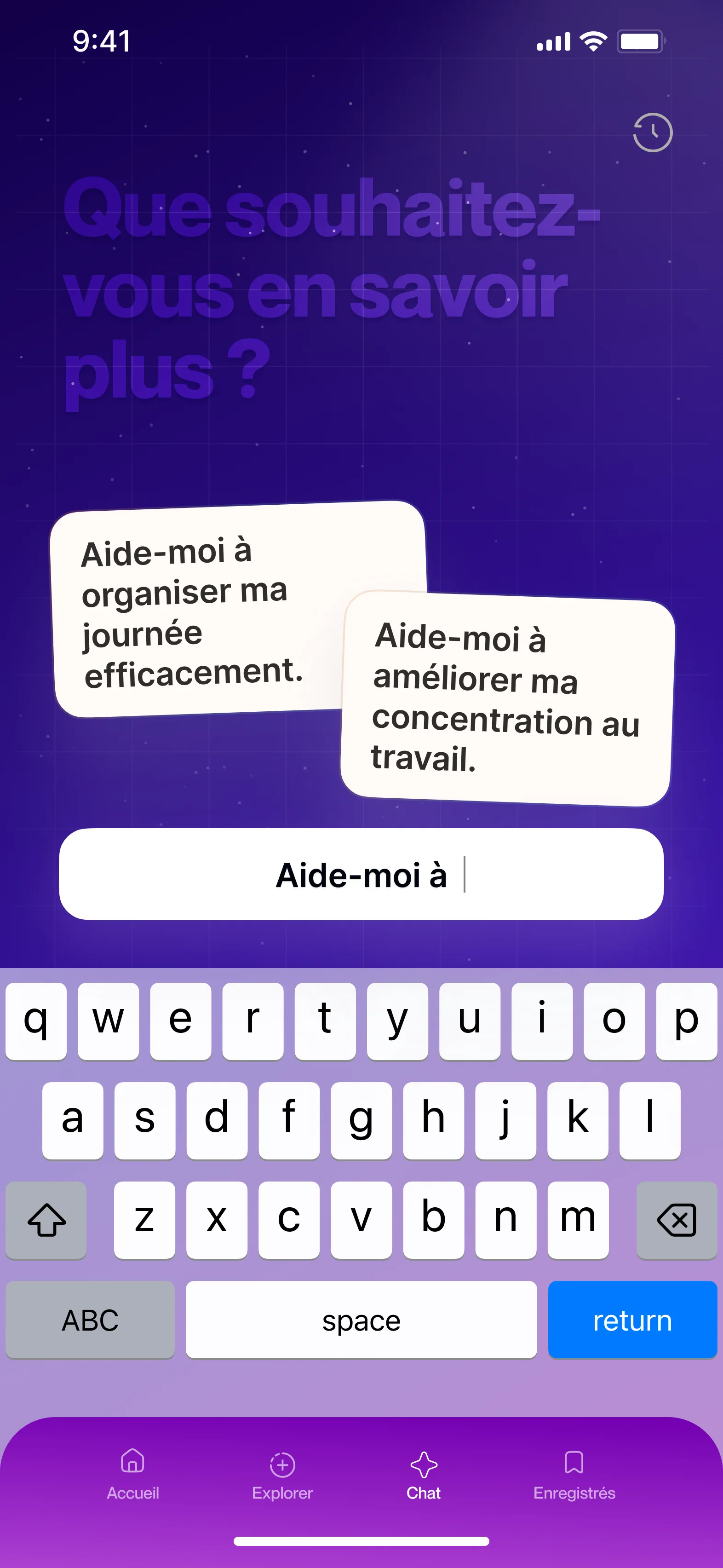 L'assistant qui répond