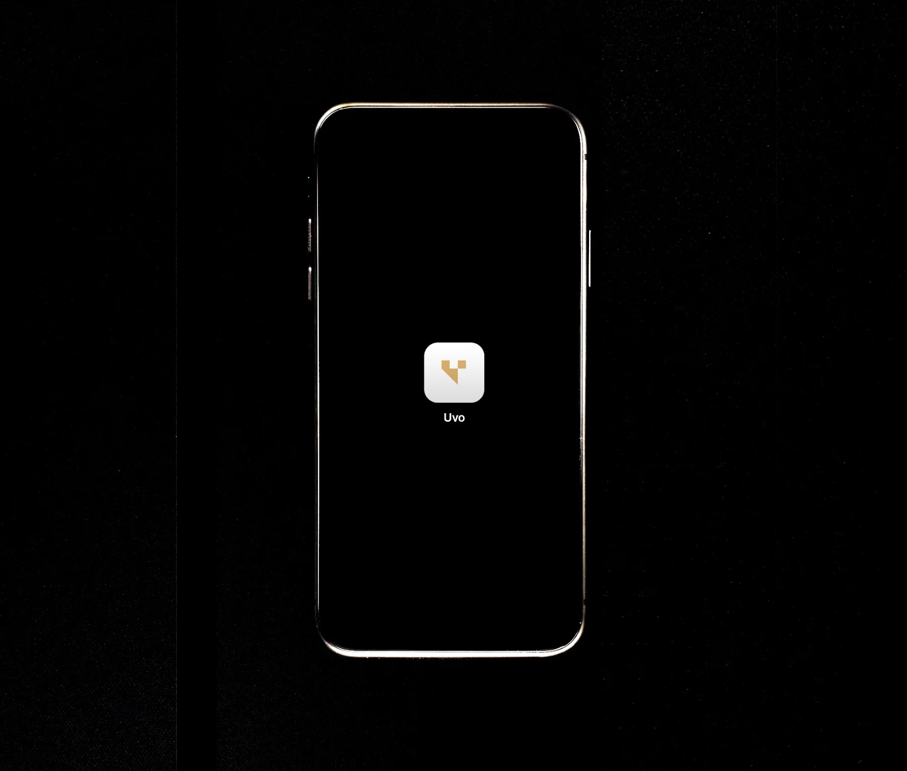 L'icône Uvo Agency sur un téléphone