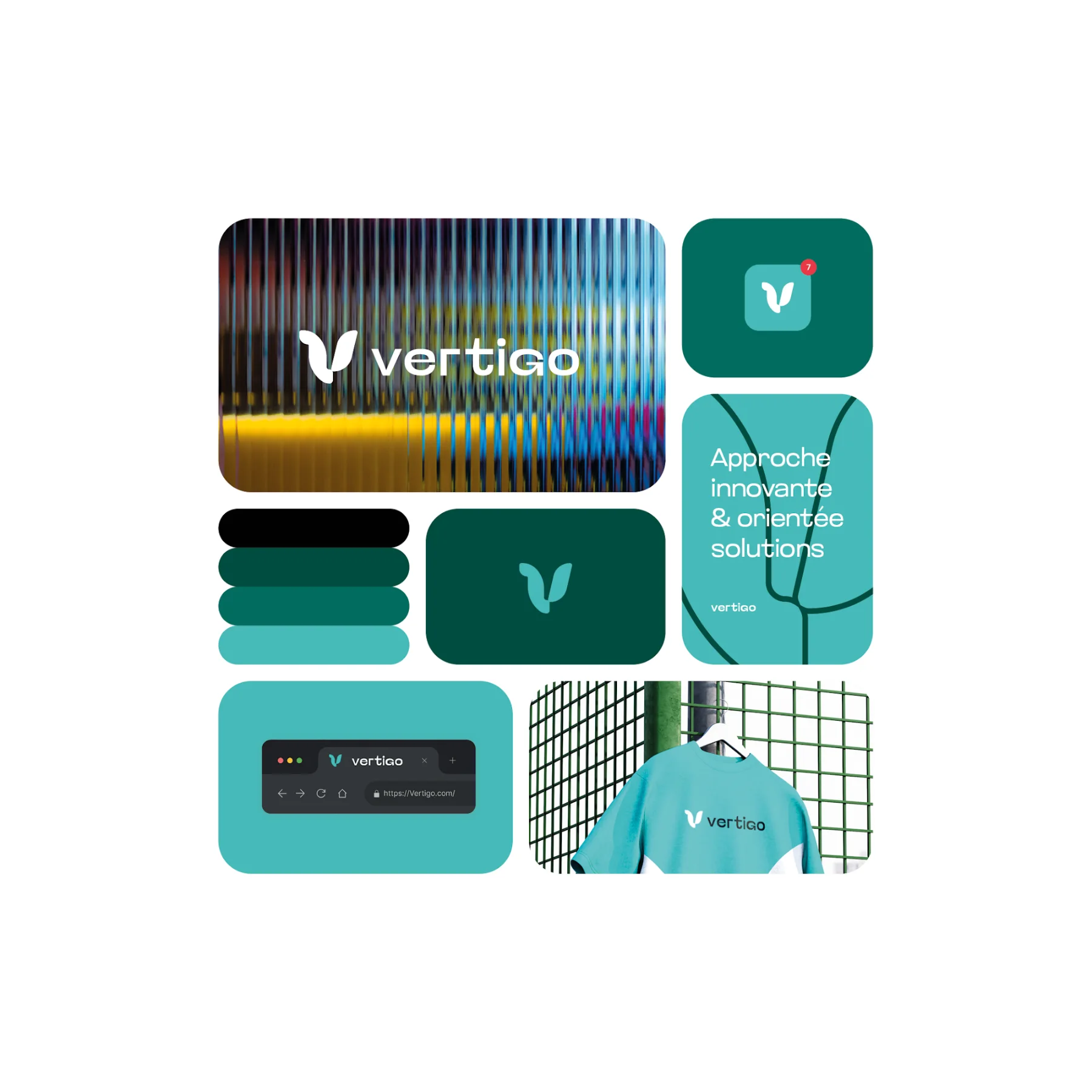 Une planche des supports Vertigo