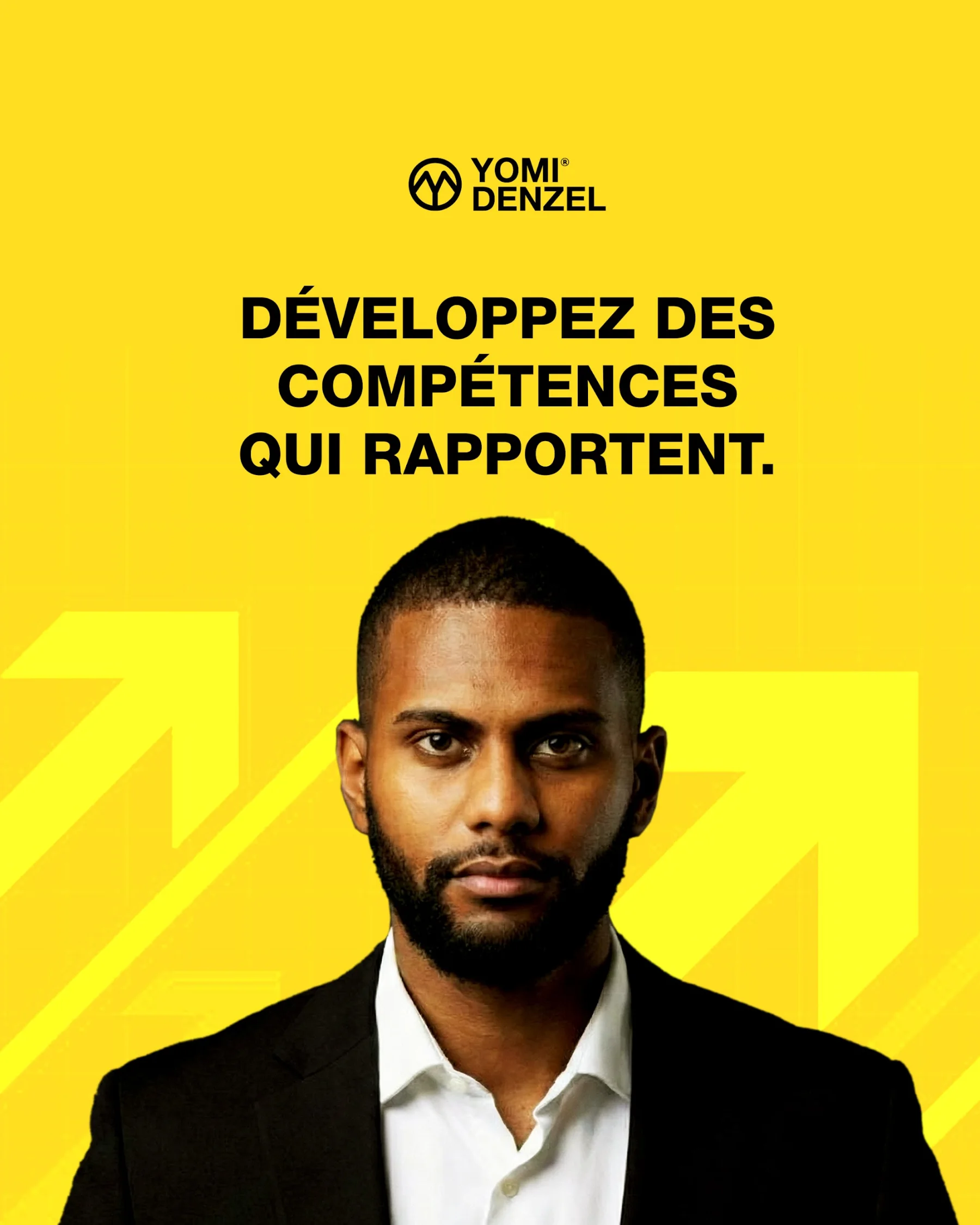 Un flyer « Développez des compétences qui rapportent »