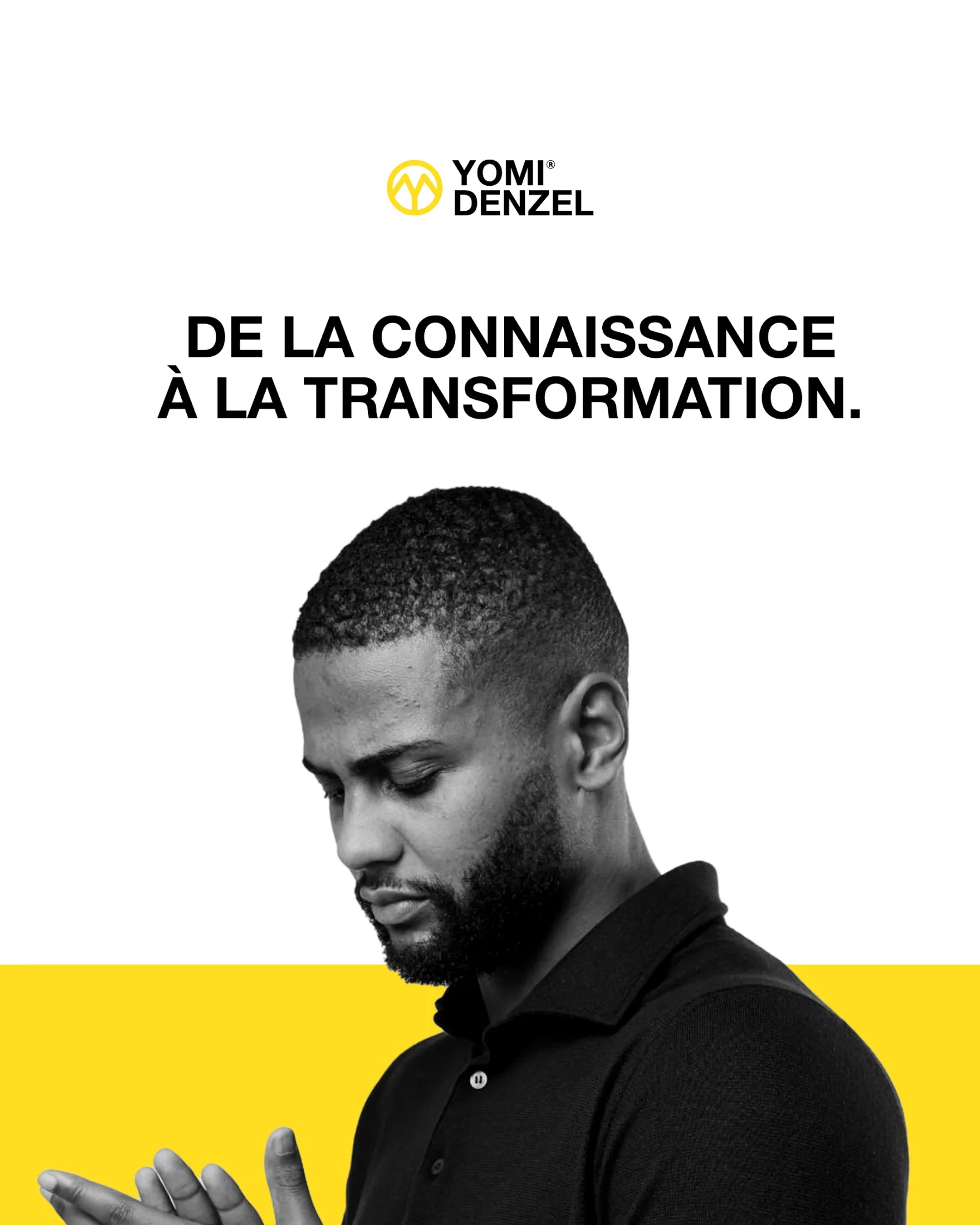 Un flyer « De la connaissance à la transformation »