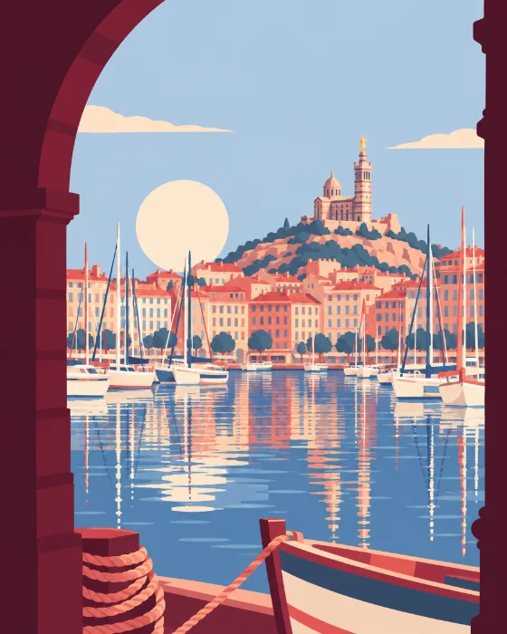 Illustration de Marseille
