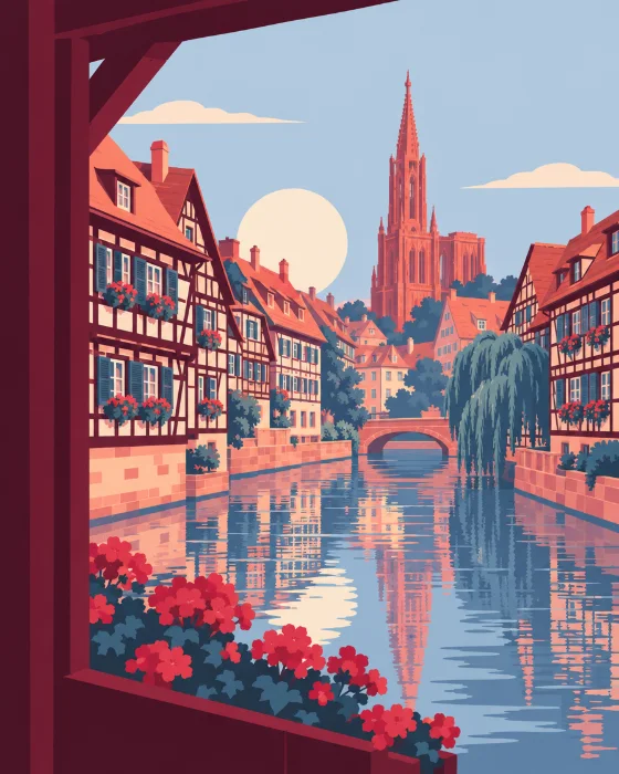 Illustration de Strasbourg